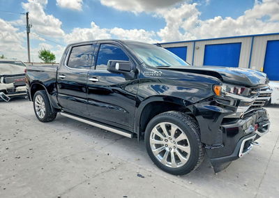 2020 Chevrolet Silverado K1500 High Country, пошкодження: Передня частина, Copart лот 60831496, фото 4 з 14