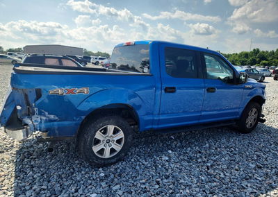 2020 Ford F150 Supercrew, daño Trasero, Copart lote 59397736, foto 3 de 6