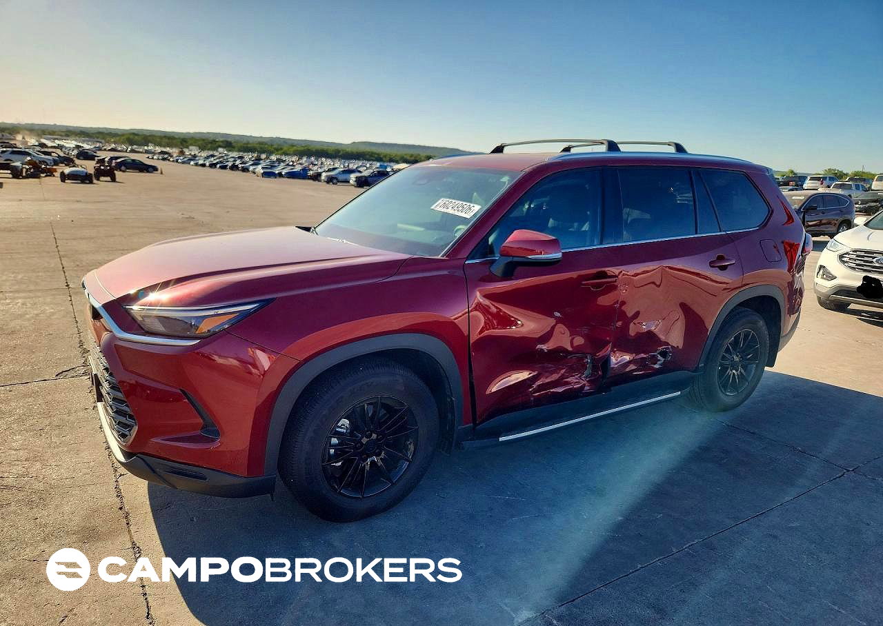 2026 Toyota Grand Highlander Xle, пошкодження: Бік, Copart лот 60249506