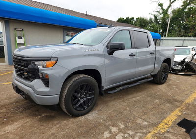 2024 Chevrolet Silverado K1500 Custom, daño Granizo, Copart lote 54431236