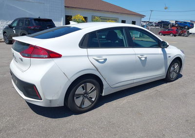 2019 Hyundai Ioniq Hybrid Blue, daño Normal Wear & Tear, Iaai lote 45809442, foto 4 de 6