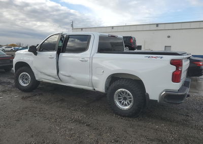 2019 Chevrolet Silverado K1500 Lt, daño Lateral, Copart lote 93750705, foto 2 de 6