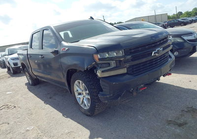 2021 Chevrolet Silverado 1500 4wd  Short Bed Lt Trail Boss, Front End damage, Iaai lot 45876695