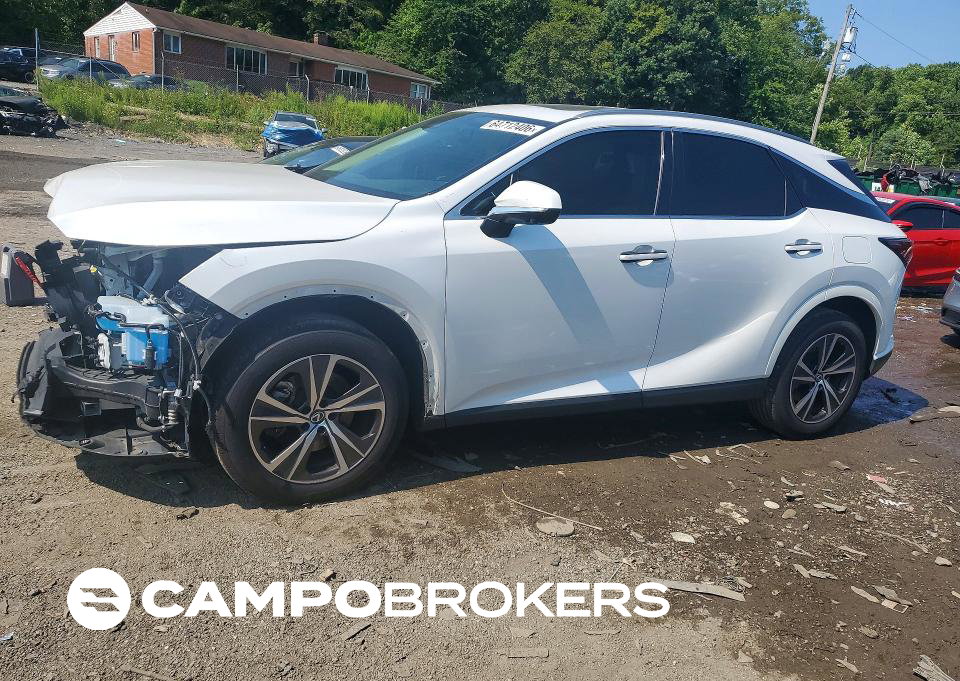 2023 Lexus Rx 350h Premium, пошкодження: Передня частина, Copart лот 64712406
