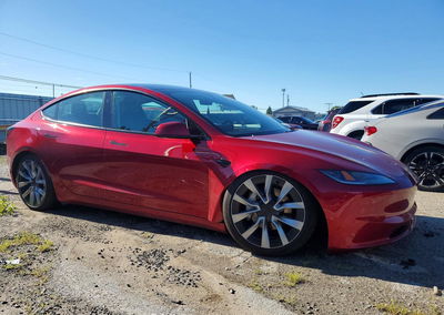 2025 Tesla Model 3, uszkodzenie: Przód, Copart lot 58189806, zdjęcie 4 z 6