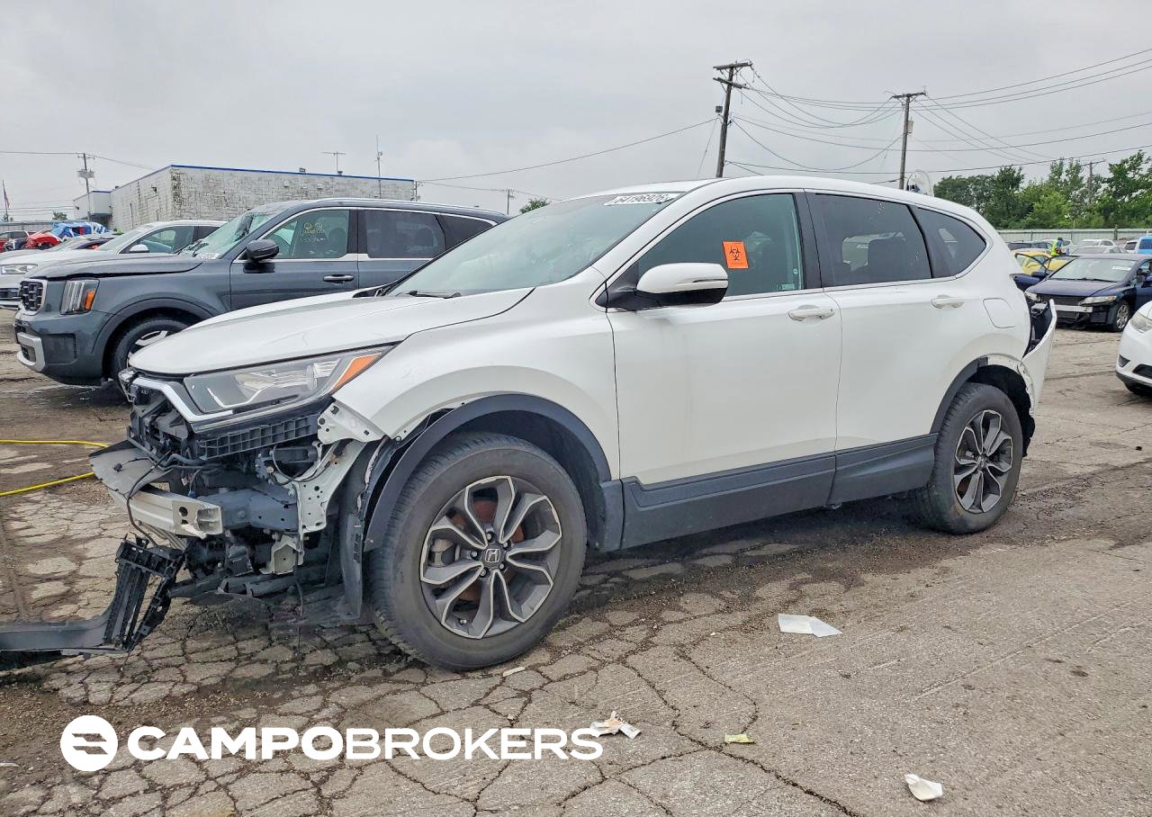 2022 Honda Cr-v Exl, пошкодження: Задня частина, Copart лот 64196926