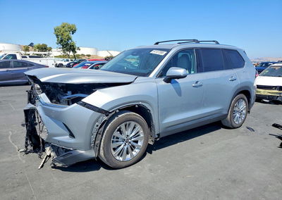 2024 Toyota Grand Highlander Platinum, пошкодження: Передня частина, Copart лот 64107386