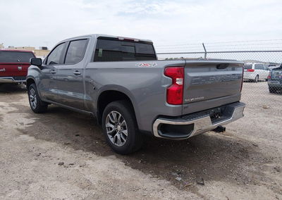 2021 Chevrolet Silverado 1500 4wd  Short Bed Lt, daño Granizo, Iaai lote 45520945, foto 3 de 16