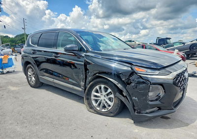 2019 Hyundai Santa Fe Sel 2.4l, daño Frontal, Copart lote 64012916, foto 4 de 13