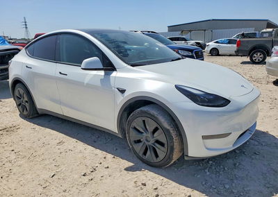 2025 Tesla Model Y, Rear End damage, Copart lot 59955986, photo 4 of 13