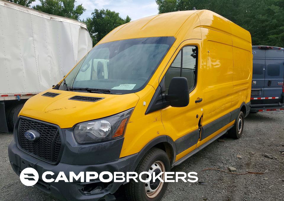 2022 Ford Transit 250 Delivery Van, uszkodzenie: Bok, Copart lot 61436986