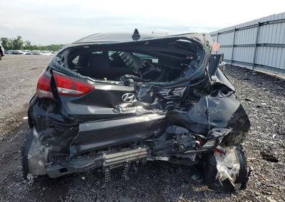 2020 Hyundai Veloster N Base, daño Trasero, Copart lote 60678996, foto 6 de 6