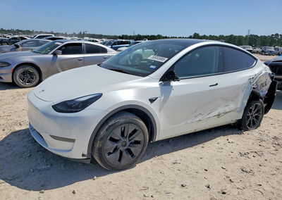 2025 Tesla Model Y, Rear End damage, Copart lot 59955986
