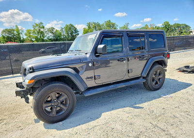 2020 Jeep Wrangler Unlimited Sport, пошкодження: Передня частина, Copart лот 62967036