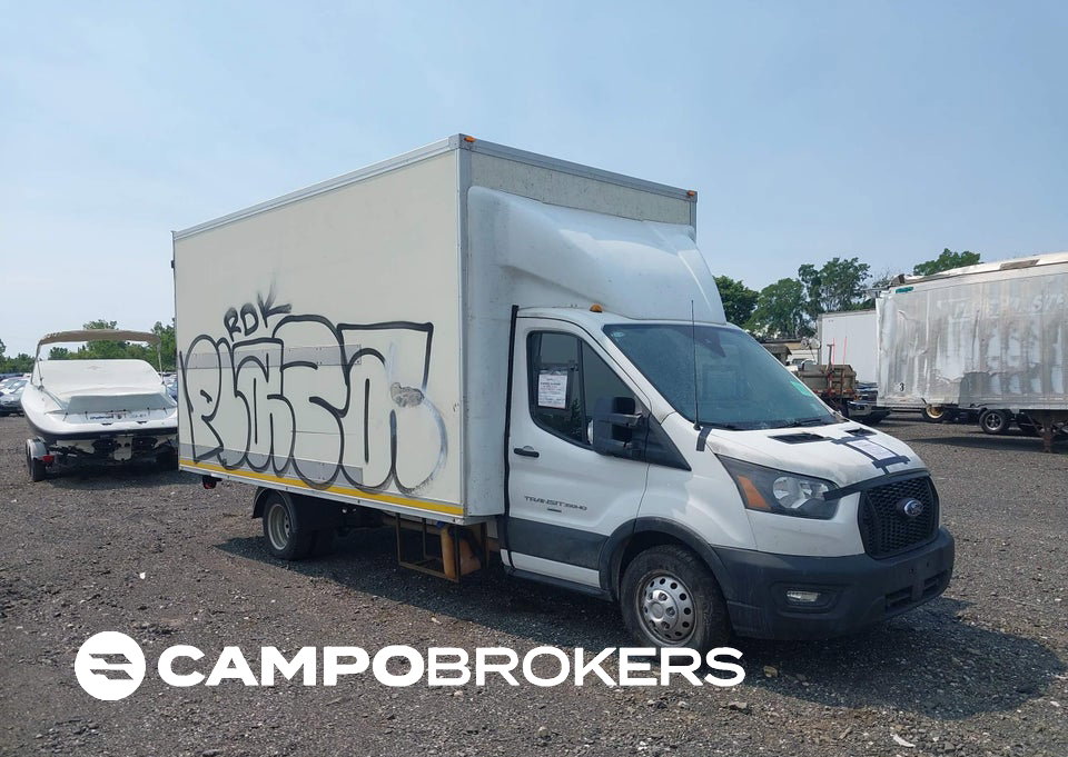 2023 Ford Transit-350 Cutaway, пошкодження: Engine Burn, Iaai лот 45580186