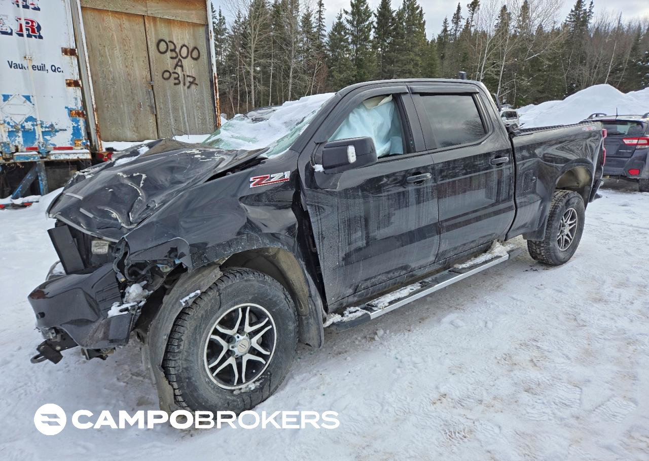 2019 Chevrolet Silverado K1500 Rst, uszkodzenie: Całe nadwozie, Copart lot 72615835