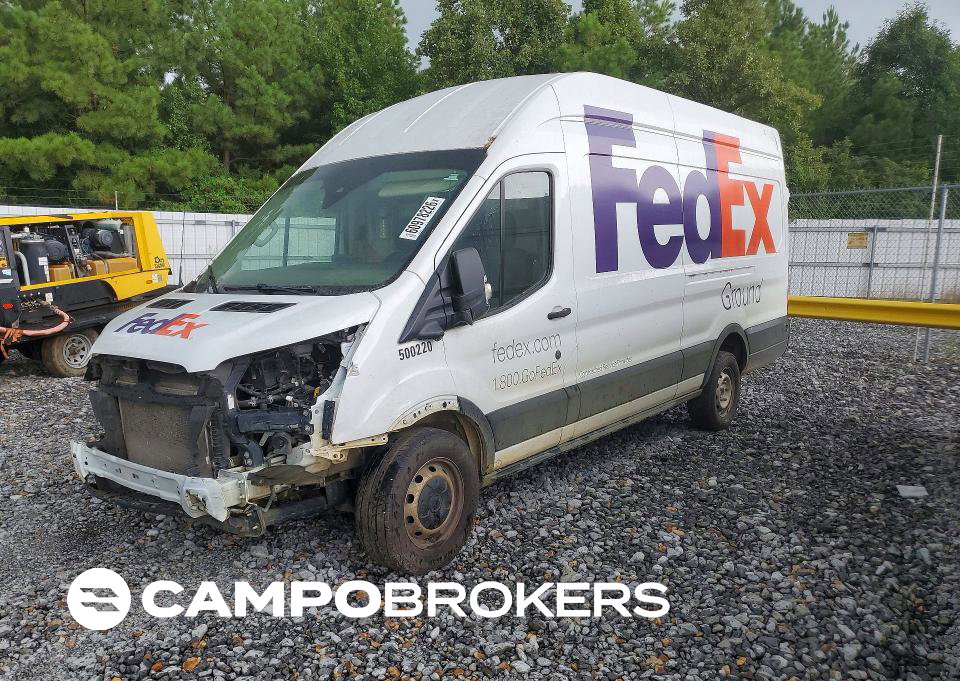 2022 Ford Transit 350 Delivery Van, daño Desgaste normal, Copart lote 60978226