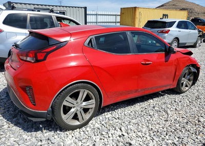 2019 Hyundai Veloster 2.0l Premium, daño Frontal, Copart lote 47566536, foto 3 de 6
