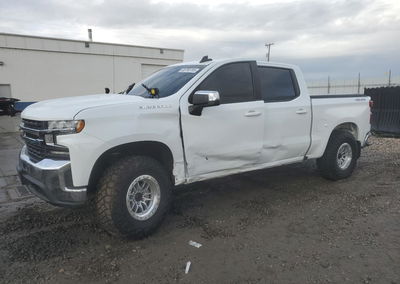 2019 Chevrolet Silverado K1500 Lt, daño Lateral, Copart lote 93750705