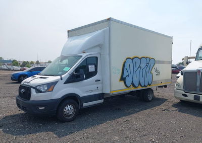 2023 Ford Transit-350 Cutaway, пошкодження: Engine Burn, Iaai лот 45580186, фото 2 з 6