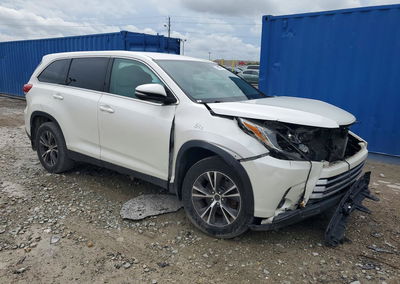 2019 Toyota Highlander Le, daño Frontal, Copart lote 64834186, foto 4 de 6