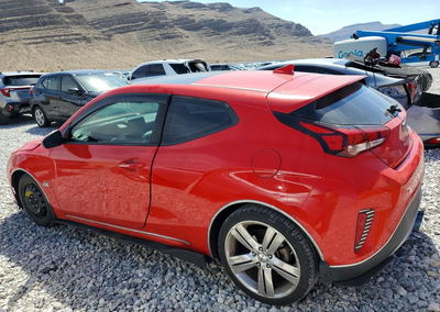 2019 Hyundai Veloster 2.0l Premium, daño Frontal, Copart lote 47566536, foto 2 de 6