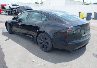 2023 Tesla Model S Dual Motor All-wheel Drive/standard Range, пошкодження: Затоплення, Iaai лот 45657122, фото 3 з 6
