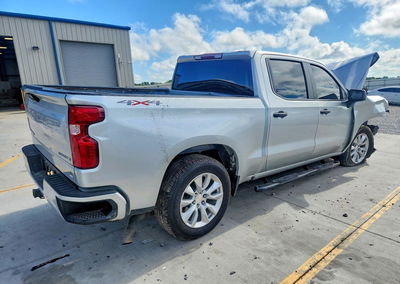 2022 Chevrolet Silverado K1500 Custom, пошкодження: Передня частина, Copart лот 60608756, фото 3 з 6