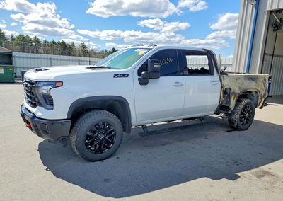 2025 Chevrolet Silverado K2500 Heavy Duty Ltz, Burn damage, Copart lot 50330656