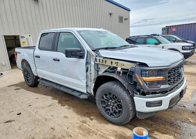 2025 Ford F150 Stx, daño Frontal, Copart lote 56599326, foto 4 de 6