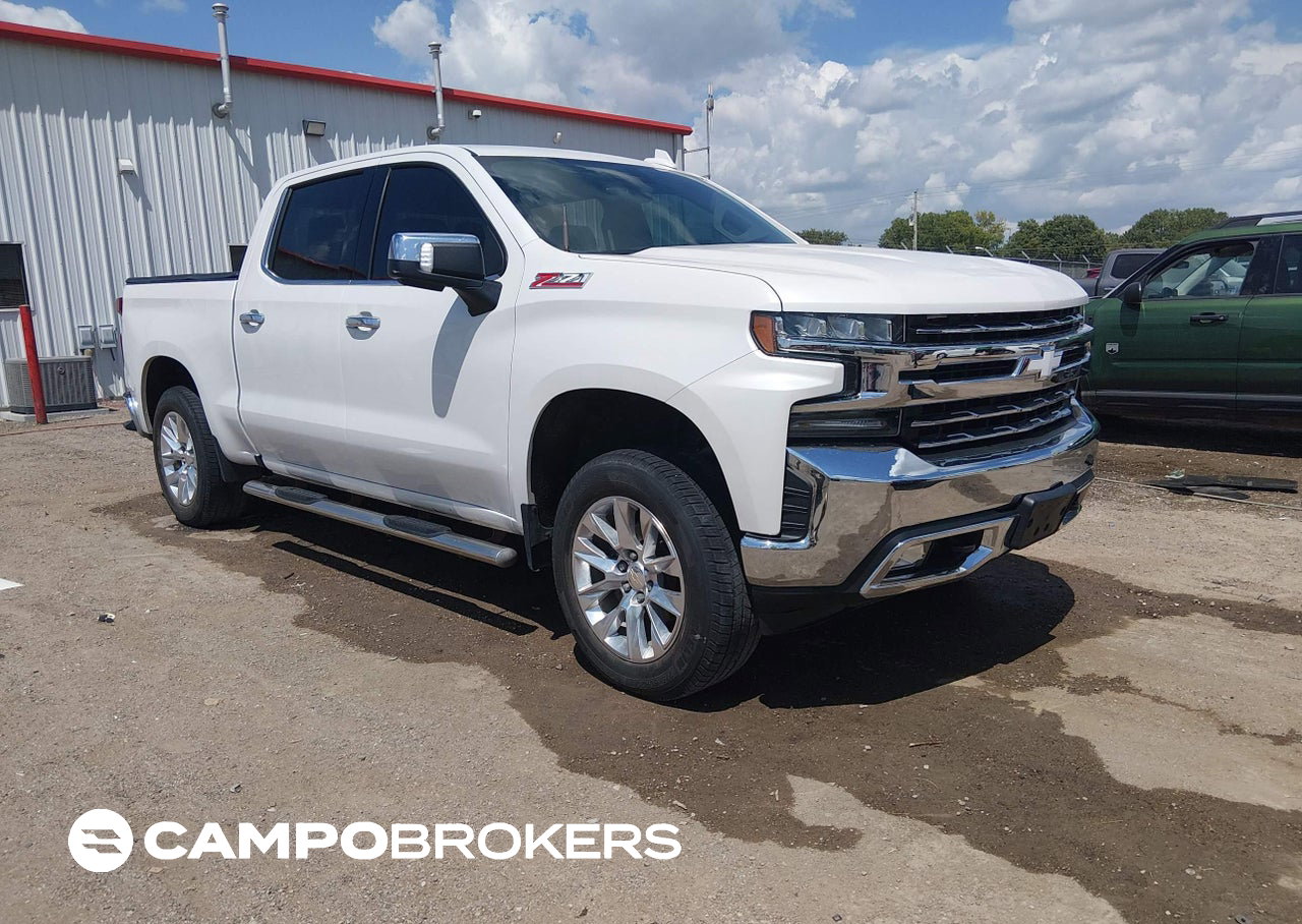 2020 Chevrolet Silverado 1500 4wd  Short Bed Ltz, uszkodzenie: Grad, Iaai lot 45571548