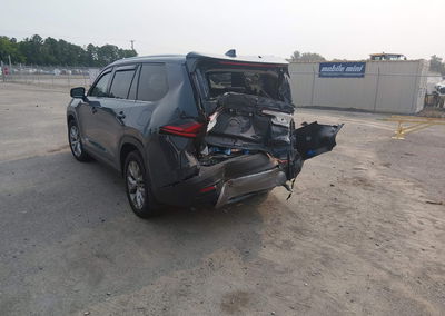 2025 Toyota Grand Highlander Le/xle/limited/night Shade, Front & Rear damage, Iaai lot 45548001, photo 3 of 6