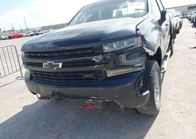 2021 Chevrolet Silverado 1500 4wd  Short Bed Lt Trail Boss, Front End damage, Iaai lot 45876695, photo 6 of 15