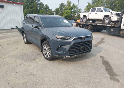 2025 Toyota Grand Highlander Le/xle/limited/night Shade, Front & Rear damage, Iaai lot 45548001
