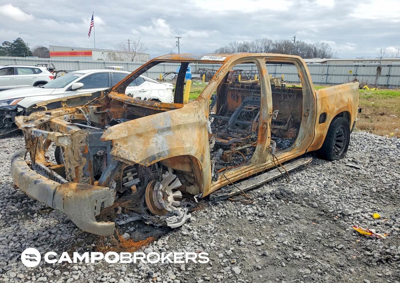 2020 Chevrolet Silverado K1500 Rst, пошкодження: Пожежа, Copart лот 77966615