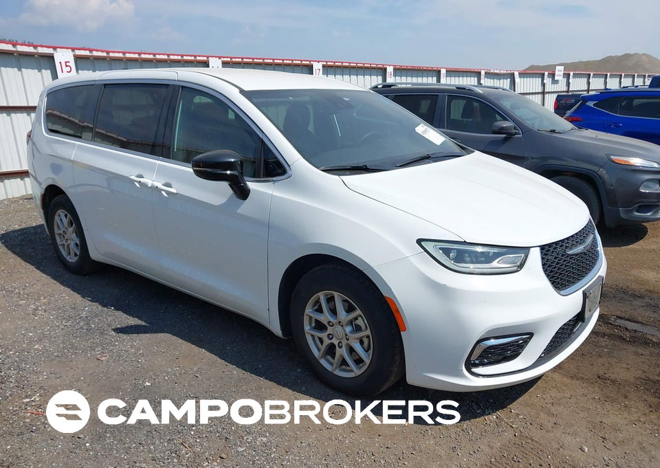 2025 Chrysler Pacifica Select, daño Lateral izquierdo, Iaai lote 45895077