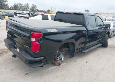 2024 Chevrolet Silverado 1500 4wd  Standard Bed Custom Trail Boss, Left Side damage, Iaai lot 45506206, photo 4 of 6