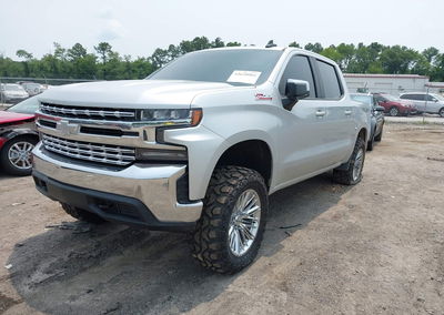 2022 Chevrolet Silverado 1500 Ltd 4wd  Short Bed Lt, пошкодження: Правий бік, Iaai лот 45620004, фото 2 з 6