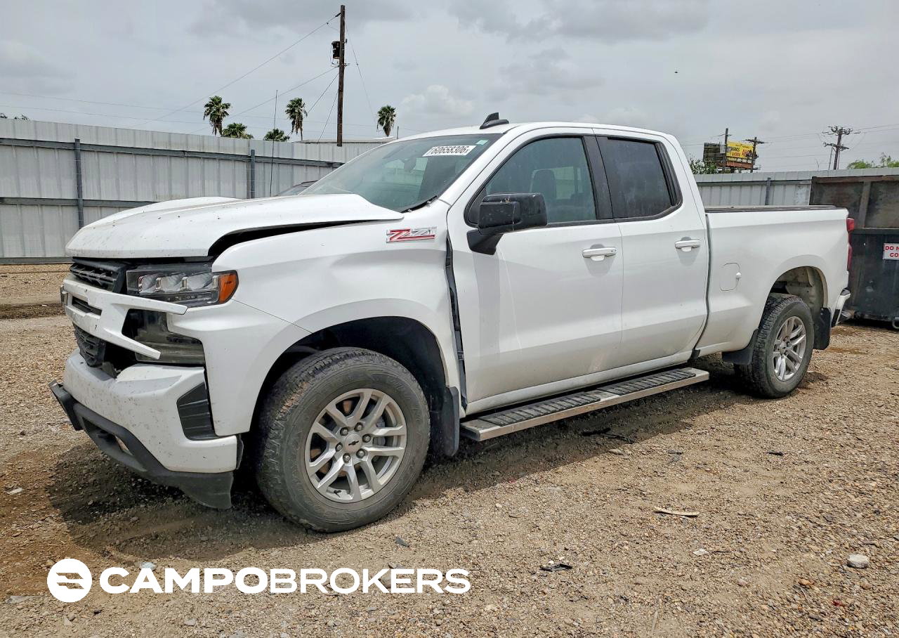 2021 Chevrolet Silverado K1500 Rst, daño Frontal, Copart lote 60658306