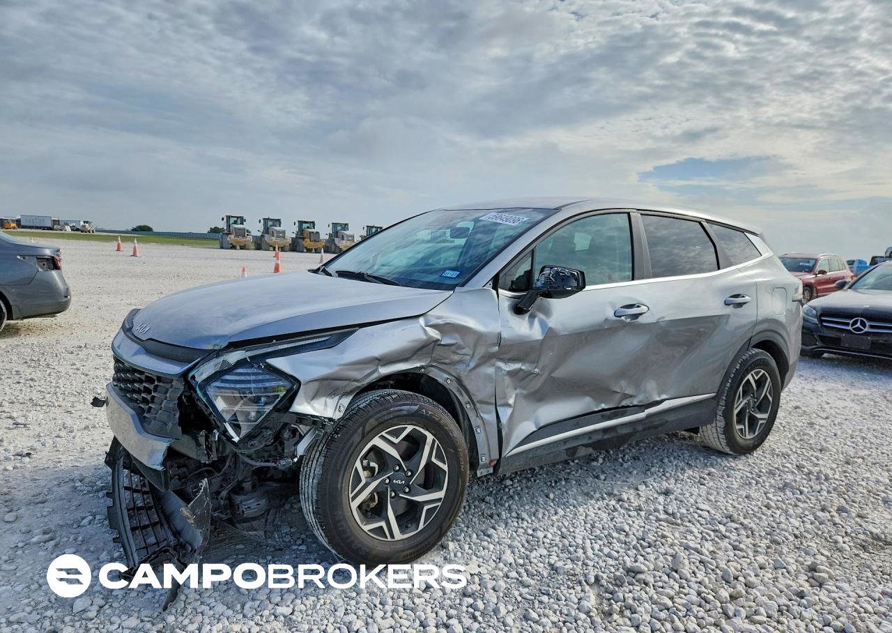 2023 Kia Sportage, пошкодження: Передня частина, Copart лот 59649096