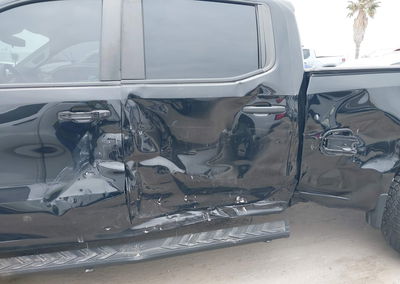 2024 Chevrolet Silverado 1500 4wd  Standard Bed Custom Trail Boss, Left Side damage, Iaai lot 45506206, photo 6 of 6