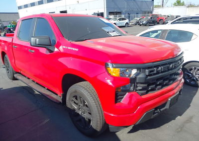 2025 Chevrolet Silverado 1500 2wd  Short Bed Custom, Rear damage, Iaai lot 45619887