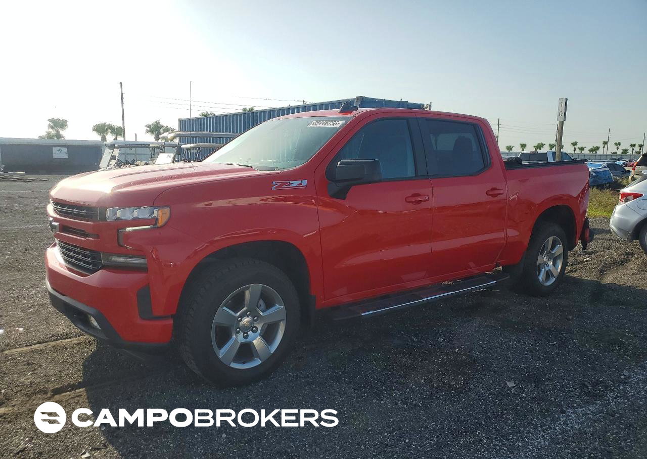 2021 Chevrolet Silverado K1500 Rst, uszkodzenie: Tył, Copart lot 65446756