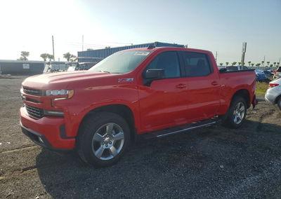 2021 Chevrolet Silverado K1500 Rst, Rear End damage, Copart lot 65446756