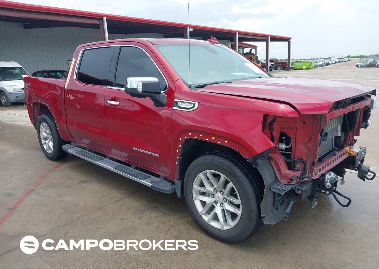 2021 Gmc Sierra 1500 2wd  Short Box Slt, uszkodzenie: Front & Rear, Iaai lot 45592580