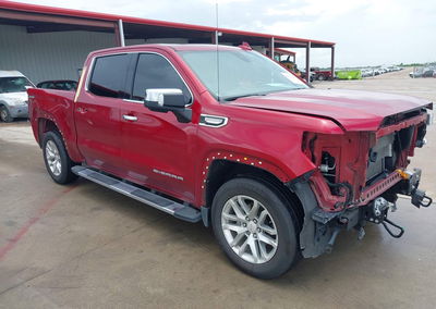 2021 Gmc Sierra 1500 2wd  Short Box Slt, daño Front & Rear, Iaai lote 45592580