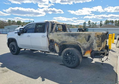 2025 Chevrolet Silverado K2500 Heavy Duty Ltz, Burn damage, Copart lot 50330656, photo 2 of 6
