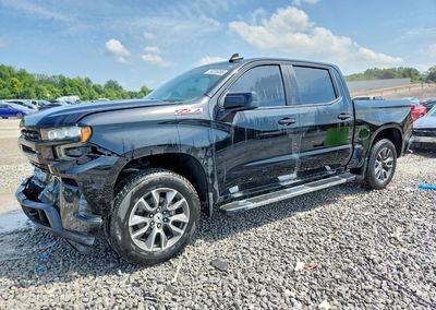 2019 Chevrolet Silverado K1500 Rst, Front End damage, Copart lot 59225266