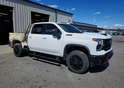 2025 Chevrolet Silverado K2500 Heavy Duty Ltz, Burn damage, Copart lot 50330656, photo 4 of 6