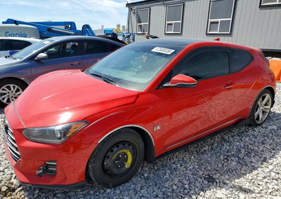 2019 Hyundai Veloster 2.0l Premium, daño Frontal, Copart lote 47566536